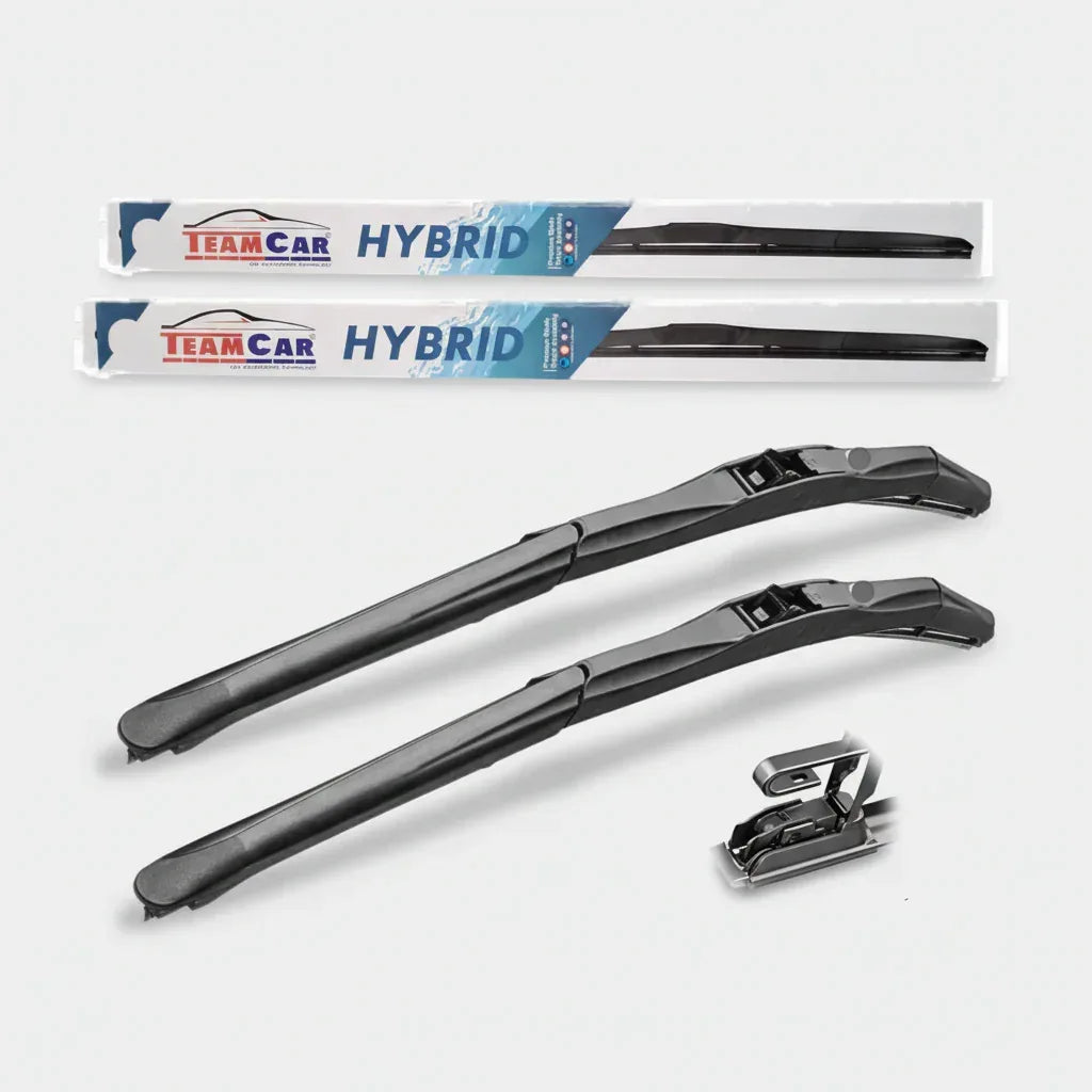Ștergătoare Nissan Micra K13 (2010–2016) TeamCar® – Set față Hybrid - 221.ro