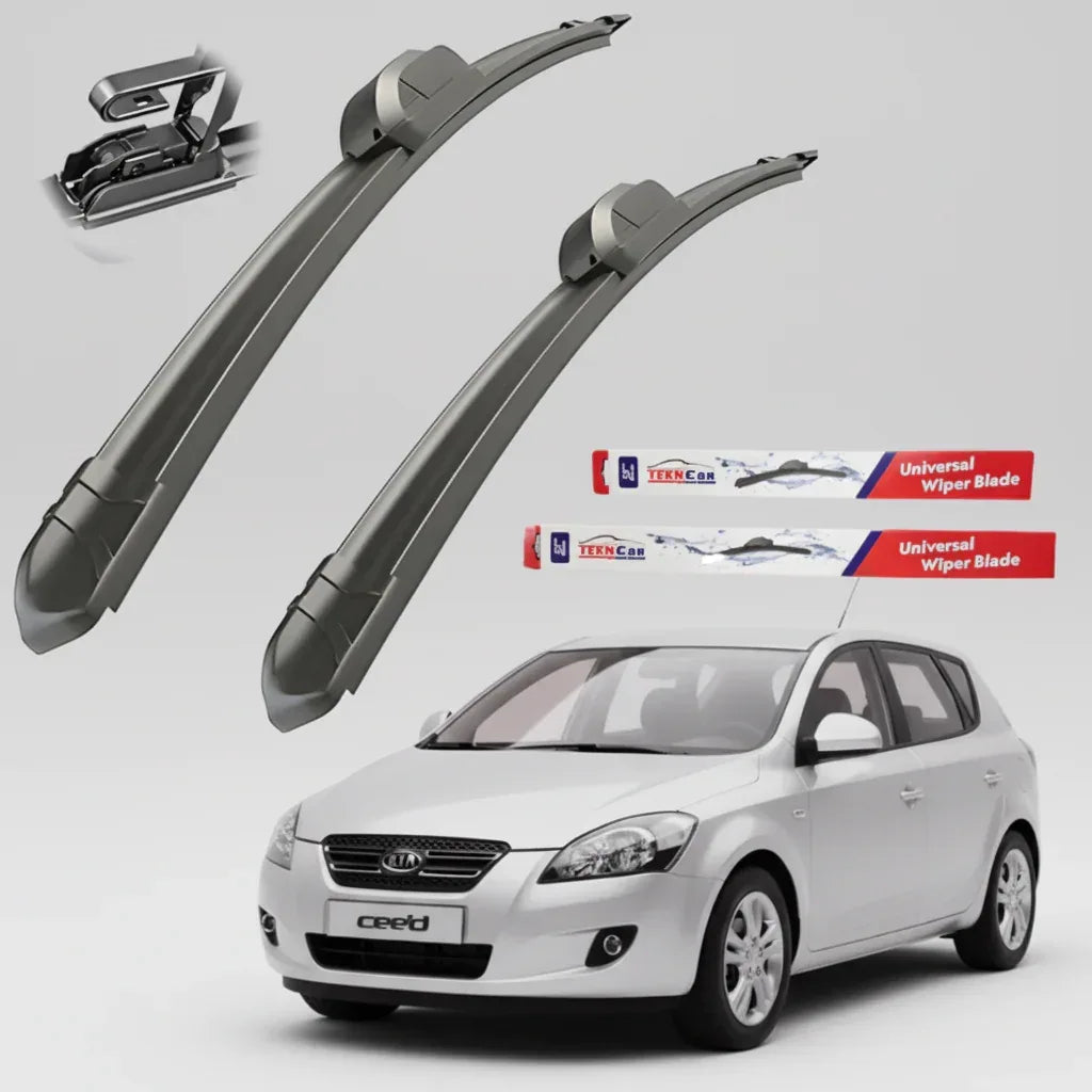 Ștergătoare Kia Ceed I (2006–2009) TeamCar® – Set față Flat - 221.ro