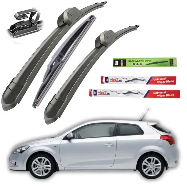 Ștergătoare Kia pro_cee’d 2007-2012 TeamCar® – Set Complet Flat - 221.ro