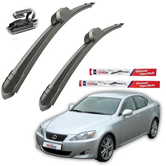 Ștergătoare Lexus IS F (USE20) – 2008–2012 TeamCar® – Set față Flat - 221.ro