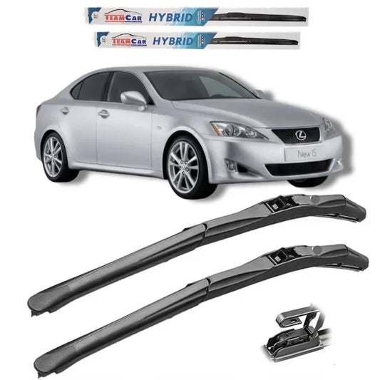 Ștergătoare Lexus IS Sedan TeamCar® – 2005–2013 – Set față Hybrid - 221.ro