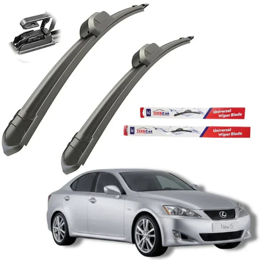 Ștergătoare Lexus IS Sedan TeamCar® – 2005–2013 – Set față Flat - 221.ro