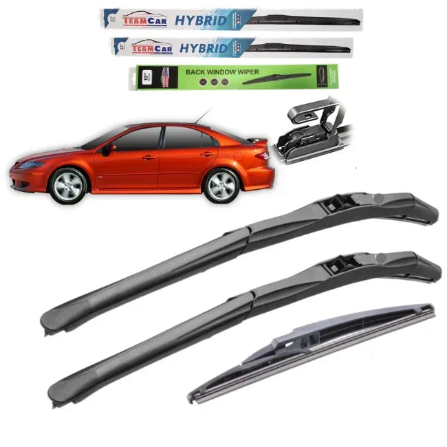 Ștergătoare Mazda 6 GG3 (2002–2008) – Set Complet Hybrid - 221.ro
