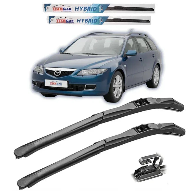 Ștergătoare Mazda 6 Wagon GY (2002–2008) – Set față Hybrid - 221.ro