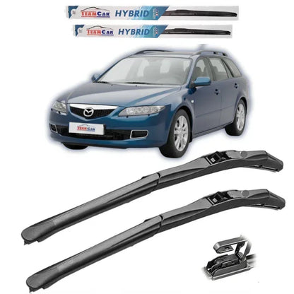 Ștergătoare Mazda 6 Wagon GY (2002–2008) – Set față Hybrid - 221.ro