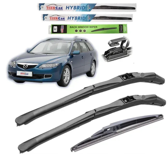 Ștergătoare Mazda 6 Wagon GY (2002–2008) – Set Complet Hybrid - 221.ro