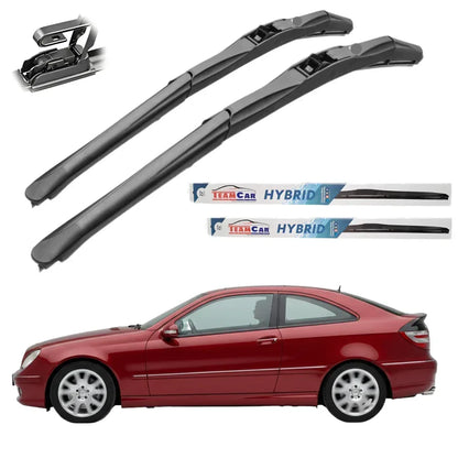 Ștergătoare TeamCar® Mercedes-Benz C/CL203 Coupé 07/2003–2007 (facelift) – Set față Hybrid - 221.ro