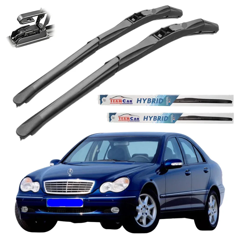 Ștergătoare TeamCar® Mercedes-Benz Sedan W203 2000–06/2003 (pre-facelift) – Set față Hybrid - 221.ro