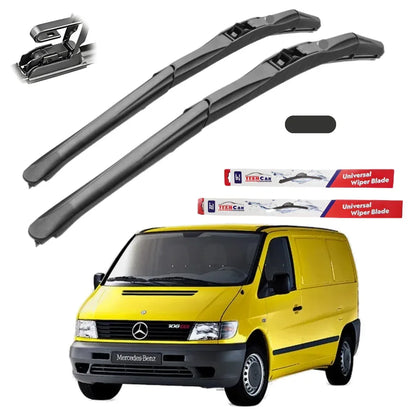 Stergătoare Mercedes Vito W638 (1996–2003) TeamCar® Hybrid – Set fata - 221.ro