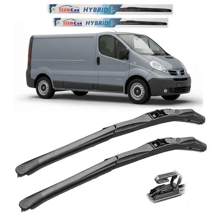 Stergatoare Nissan Primastar FL (2006–2014) TeamCar® Hybrid – Set fata - 221.ro