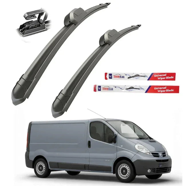 Stergatoare Nissan Primastar FL (2006–2014) TeamCar® Flat – Set fata - 221.ro