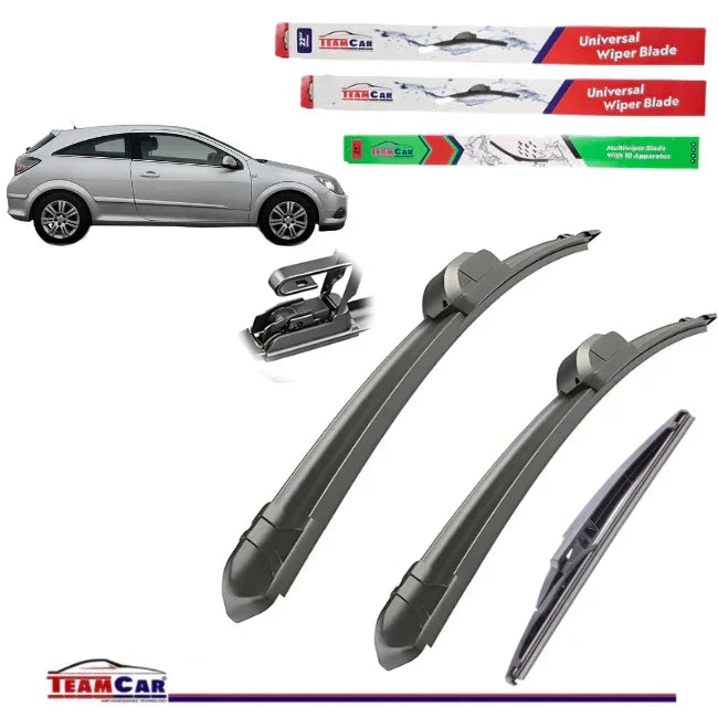 Stergatoare Opel Astra H GTC (3 uși, 2005–2010) TeamCar® Flat – Set Complet - 221.ro