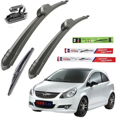 Ștergătoare TeamCar® Opel Corsa D (2006–2014) – Set Complet - 221.ro