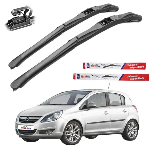 Ștergătoare Hybrid TeamCar® Opel Corsa D 5 Usi (2006–2014) – Set față - 221.ro