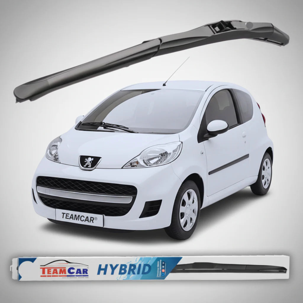 Ștergător Peugeot 107 3 uși Facelift (2009–2012) Hibrid | Față – TeamCar®
