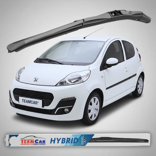 Ștergător Peugeot 107 5 uși Facelift II (2012–2014) Hibrid | Față – TeamCar®