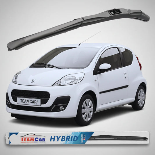 Ștergător Peugeot 107 3 uși Facelift II (2012–2014) Hibrid | Față – TeamCar®