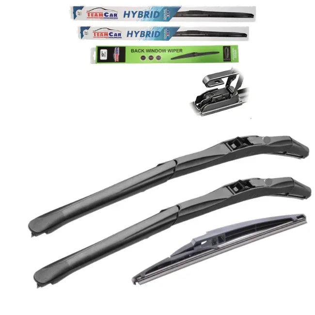 Ștergătoare Nissan Juke F15 (2010–2019) TeamCar® – Set Complet Hybrid - 221.ro