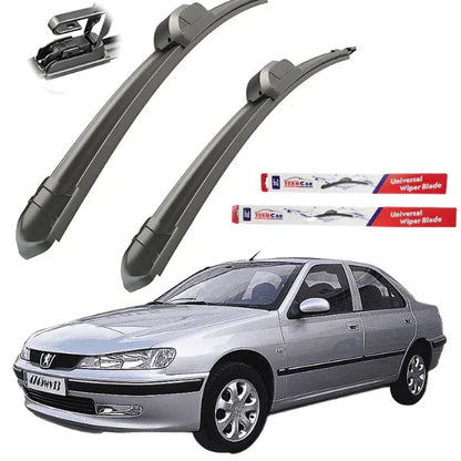 Stergatoare Peugeot 406 (1995–2004) TeamCar® Flat – Set fata - 221.ro