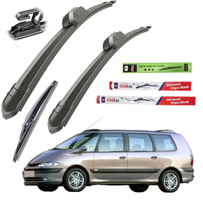 Ștergătoare TeamCar® Renault Espace III (1996–2002) – Set complet - 221.ro