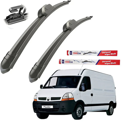 Stergatoare RENAULT Master II (1998–2010) TeamCar® Flat – Set fata - 221.ro