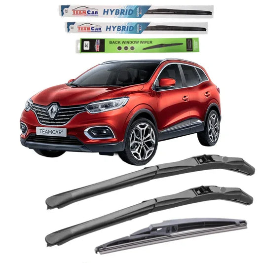 Ștergătoare Renault Kadjar Facelift (2018–2024) TeamCar® – Hibrid | Set Complet