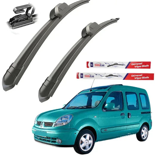 Stergatoare Renault Kangoo I 1997–2007 TeamCar® Flat – Set fata - 221.ro