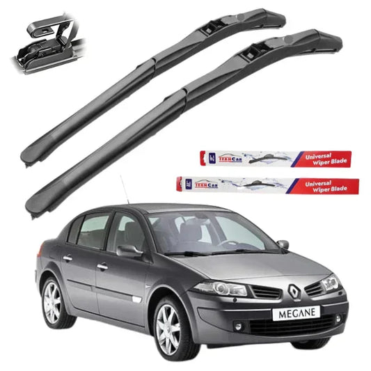 Stergatoare Renault Megane II (2002–2009) TeamCar®– Set fata - 221.ro