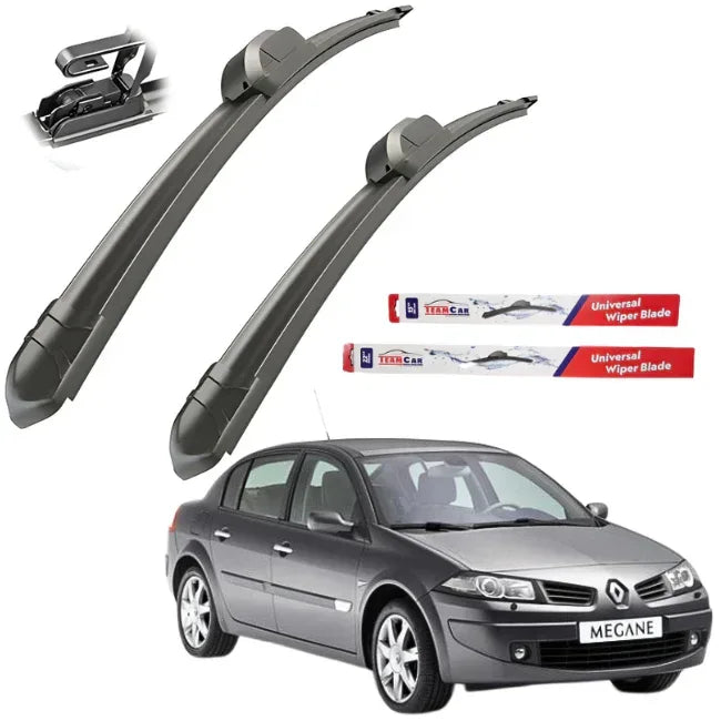 Stergatoare Renault Megane II (2002–2009) TeamCar® Flat – Set fata - 221.ro