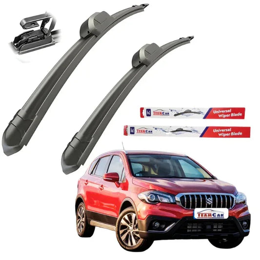 Ștergătoare TeamCar® Suzuki SX4 S-Cross (2013–prezent) – Set față Flat - 221.ro