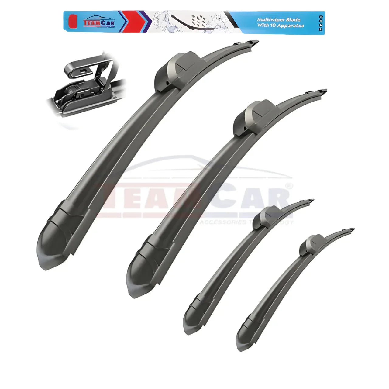 Stergator universal parbriz APF® 300 mm (12″), 10 adaptoare incluse - 221.ro