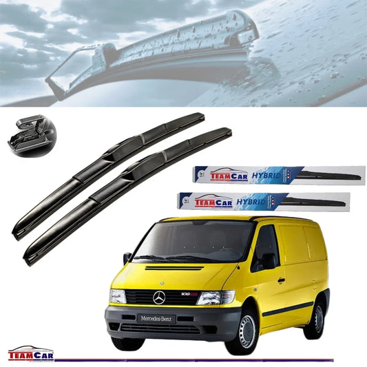 Ștergătoare TeamCar® Mercedes Vito W638 Hybrid – Set față - 221.ro