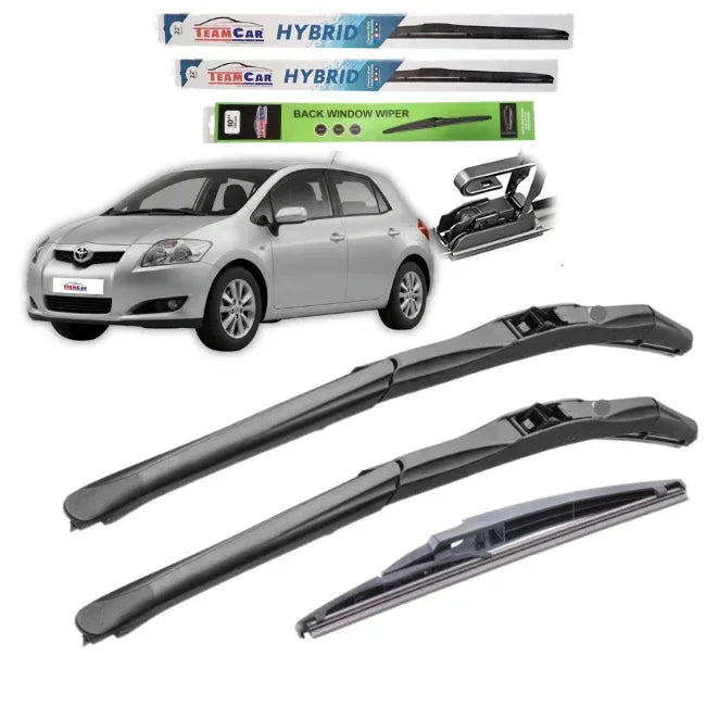 Ștergătoare TeamCar® Toyota Auris 5 usi (2006–2012) – Set Complet Hybrid - 221.ro