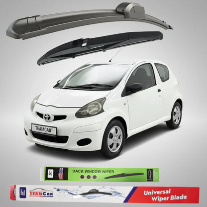 Ștergătoare TeamCar® Toyota Aygo Facelift 3 uși (2009–2012) | Set Complet