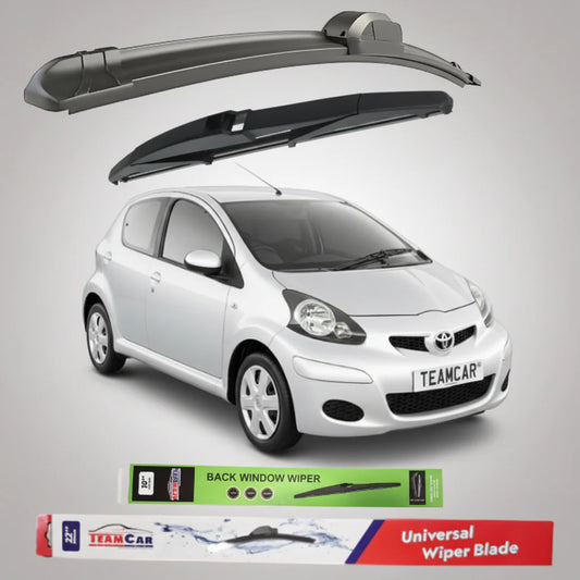 Ștergătoare TeamCar® Toyota Aygo Facelift 5 uși (2009–2012) | Set Complet