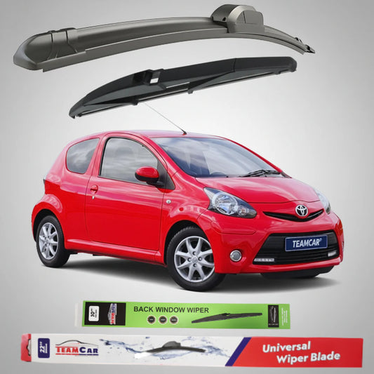 Ștergătoare TeamCar® Toyota Aygo Facelift II 3 uși (2012–2014) | Set Complet