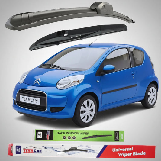 Ștergătoare TeamCar® Citroen C1 Facelift 3 uși (2009–2012) | Set Complet