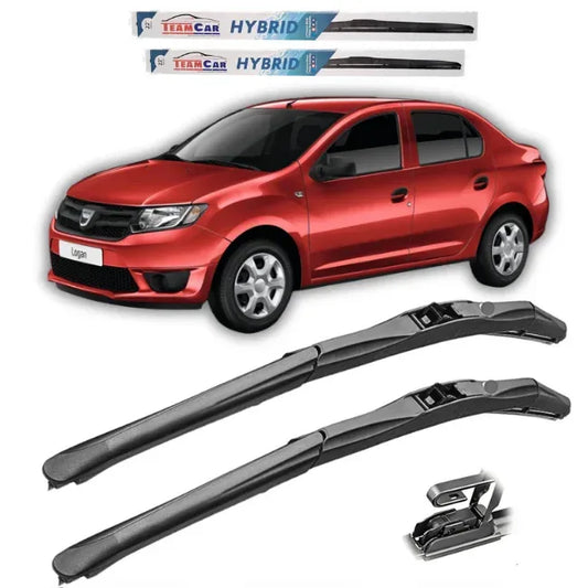 Ștergătoare Dacia Logan II Sedan (2012–2020) – Set față Hybrid - 221.ro