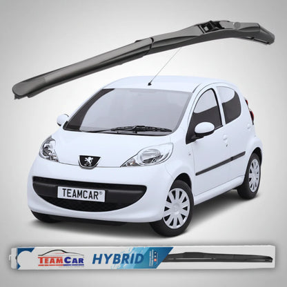 Ștergător Hibrid TeamCar® Peugeot 107 5 uși (2005–2009) | Față