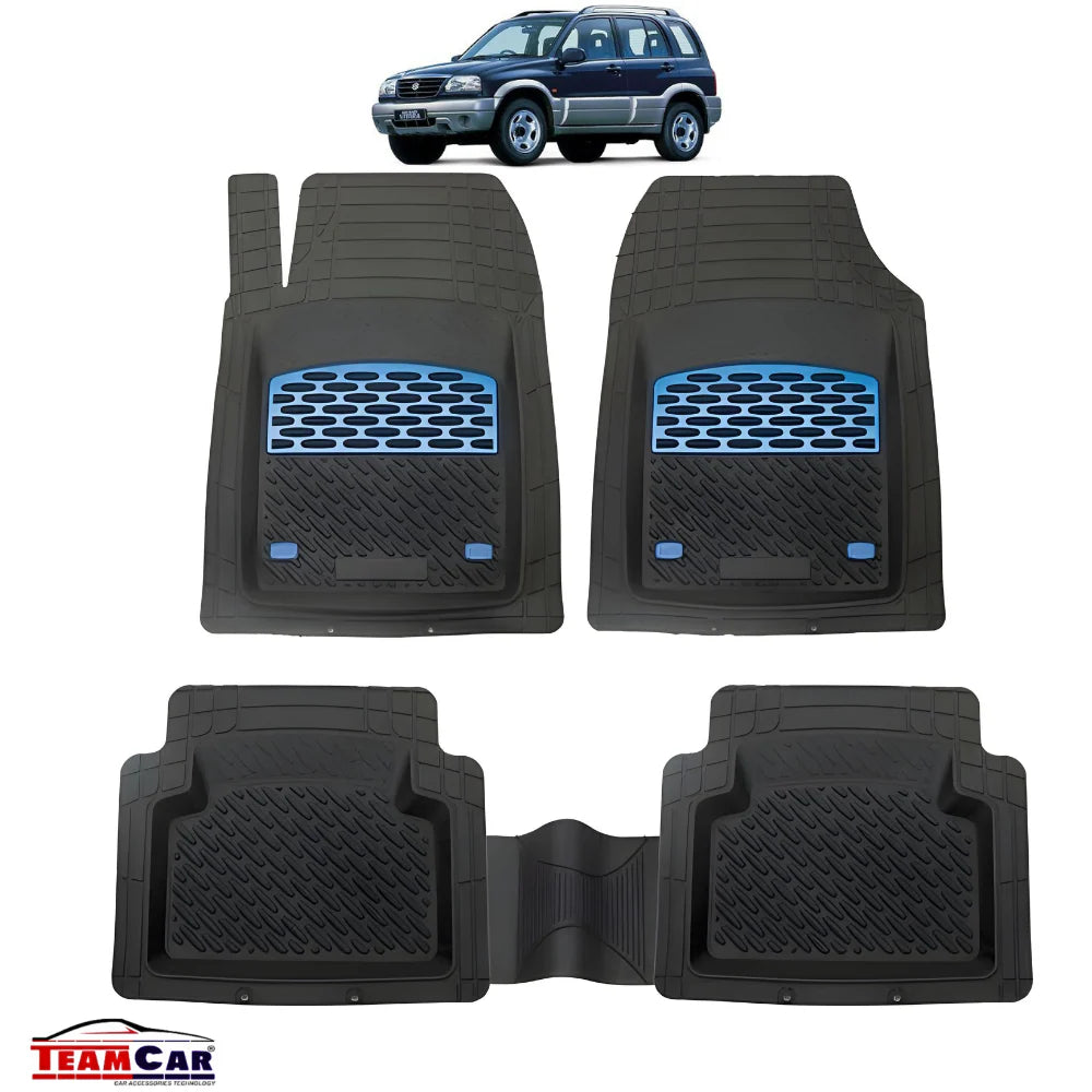 Suzuki Grand Vitara 1 Covorase Auto TeamCar® Tip Tăviță Compatibile (1998–2005) - Suv Blue