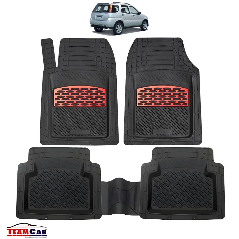 Suzuki Ignis 2 Covorașe Auto TeamCar® Tip Tăviță Compatibile (2000–2008) - Red - 221.ro