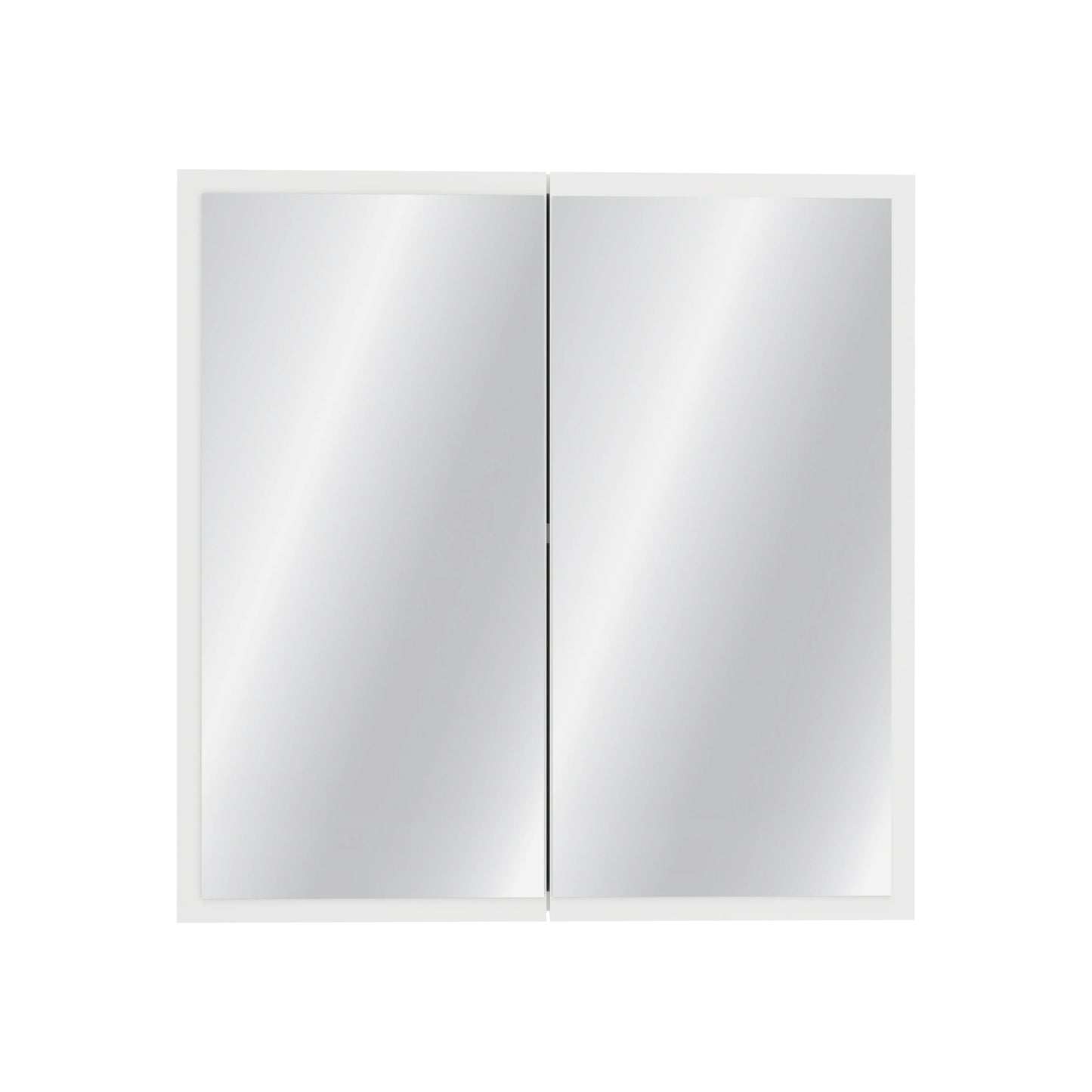 Corp Baie haaus Teno, Suspendat, Alb, cu oglinzi, 60 x 13 x 60 cm