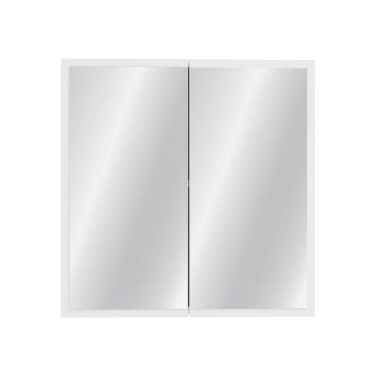 Corp Baie haaus Teno, Suspendat, Alb, cu oglinzi, 60 x 13 x 60 cm