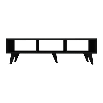 Comoda TV Tirro haaus V1, Negru, 120 x 35 x 35 cm