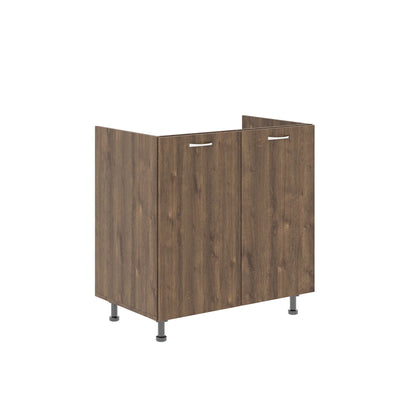 Masca haaus Chiuveta Toro, Stejar Bronz, 80 x 50 x 82 cm