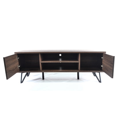 Comoda TV, stil modern, inaltime 50cm, Naimeed TV-6002, Stejar Inchis