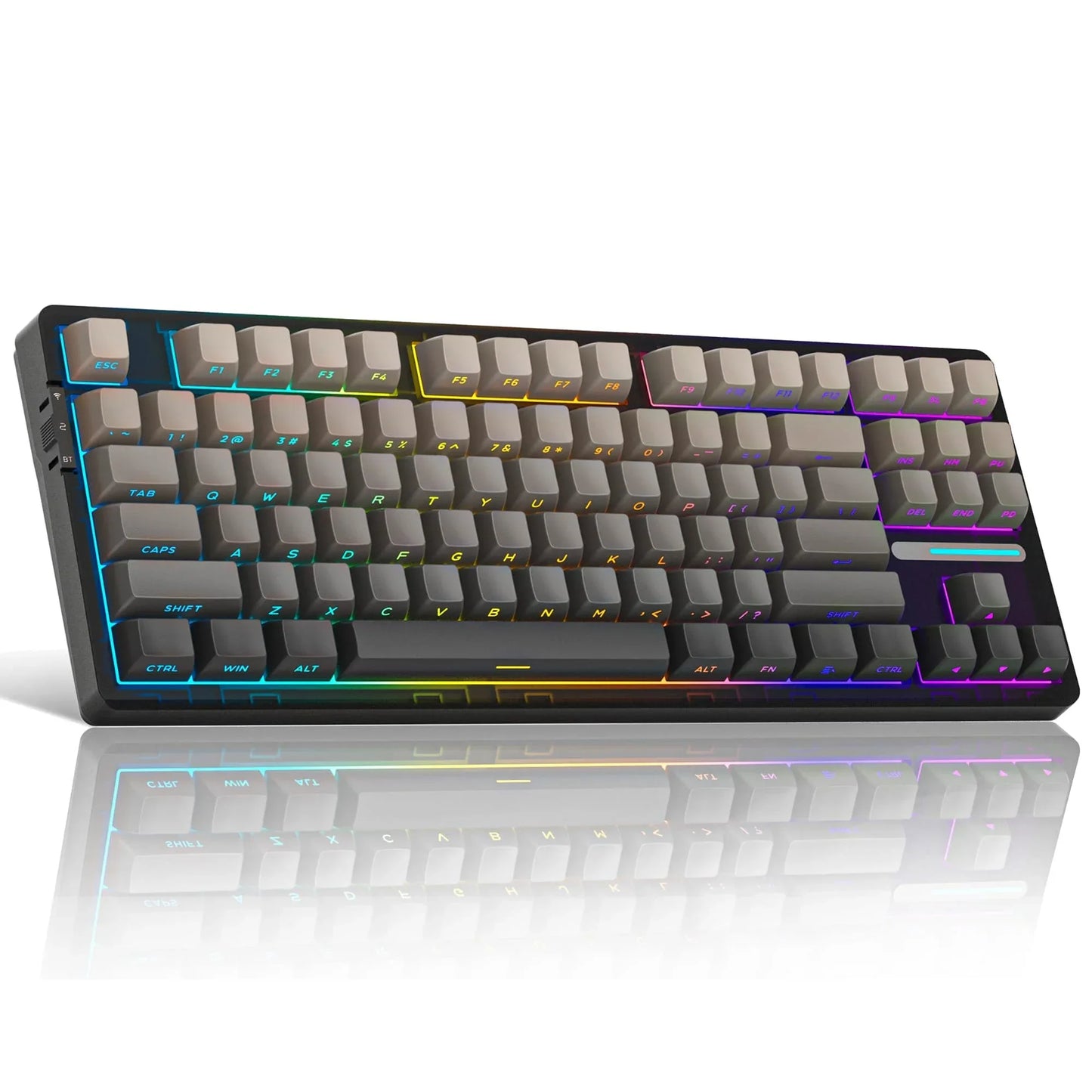 Tastatura Mecanica Gaming Timebox, 80%, Hot-Swap, Wireless, Gasket, Silentioasa