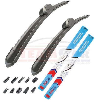 Ștergătoare Volkswagen Touran I Facelift 1T1/1T2 (2006–2010) Flat | Set față Sistem Paralel – TeamCar®