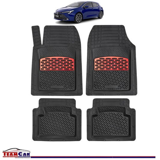 Covorașe Auto TeamCar® Toyota Corolla E210 (2018–prezent) - Hatchback Red - 221.ro