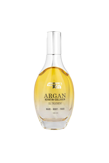 Ulei cu Argan și Keratină pentru Păr, Față și Corp – 120 ml